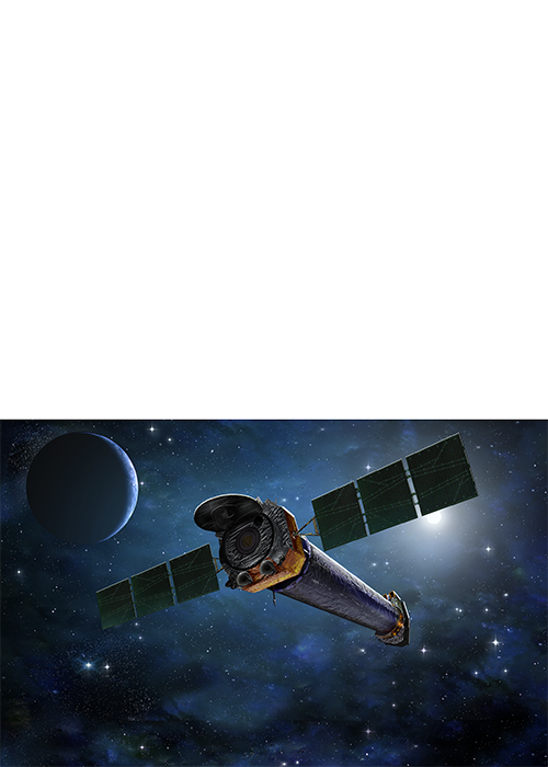Illustration of Chandra in Space