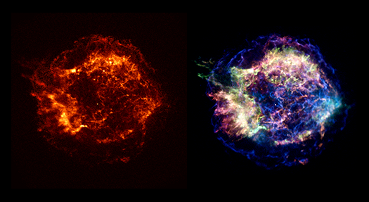 Images of Cassiopeia A