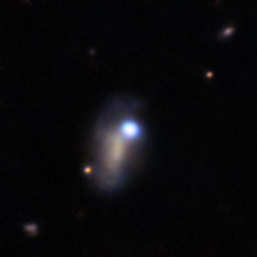 Dark Energy Camera image of supernova SN 2026gzf