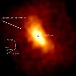 Chandra Comit 1999S4 X-ray Image