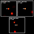  SDSS 0836+0054, 1030+0524, & 1306+0356