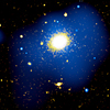 X-ray/Optical Composite of NGC 4555