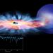 Illustration of a Stellar-Mass Black Hole with Spectrum