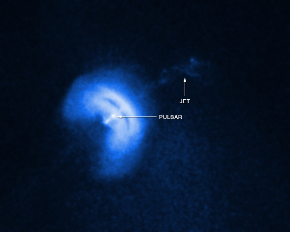 Chandra/optical close up image