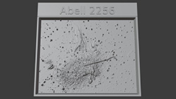 Image of a 3D Abell 2256