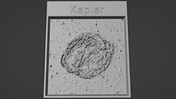 Image of a 3D Kepler's Supernova Remnant