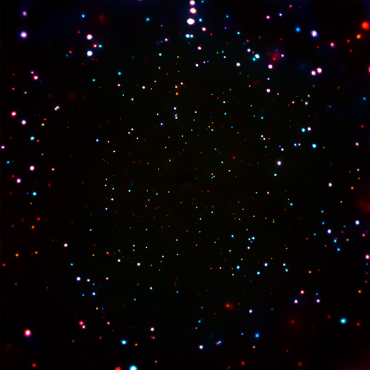 X-ray Image of Chandra Deep Field-South