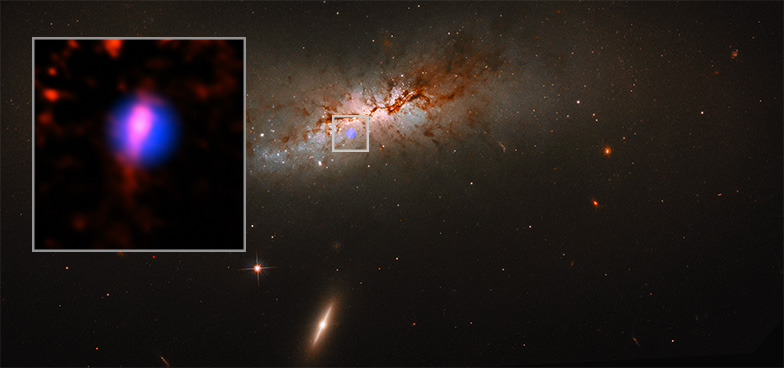 Tour: NASA Telescopes Capture Stellar Delivery Service for Black Hole